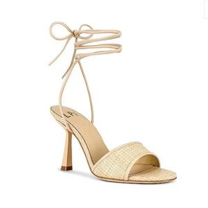 LPA Amara Lace Up Heel in Tan
